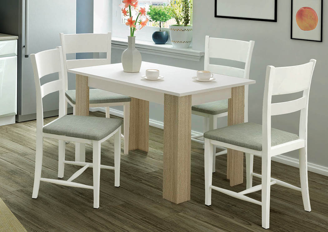 Σετ Τραπεζαρίας Radina, 5 τεμαχίων , 42xx 88 x 47 εκ., Genomax